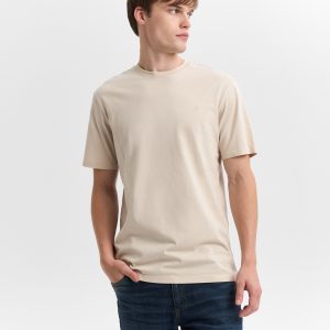 Camiseta  slim fit Redondo Crema